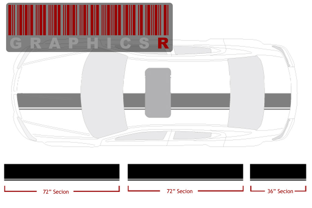 Racing Stripe Custom Graphics